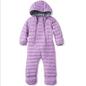 L.L. Bean ultralight down snowsuit size 6-12months